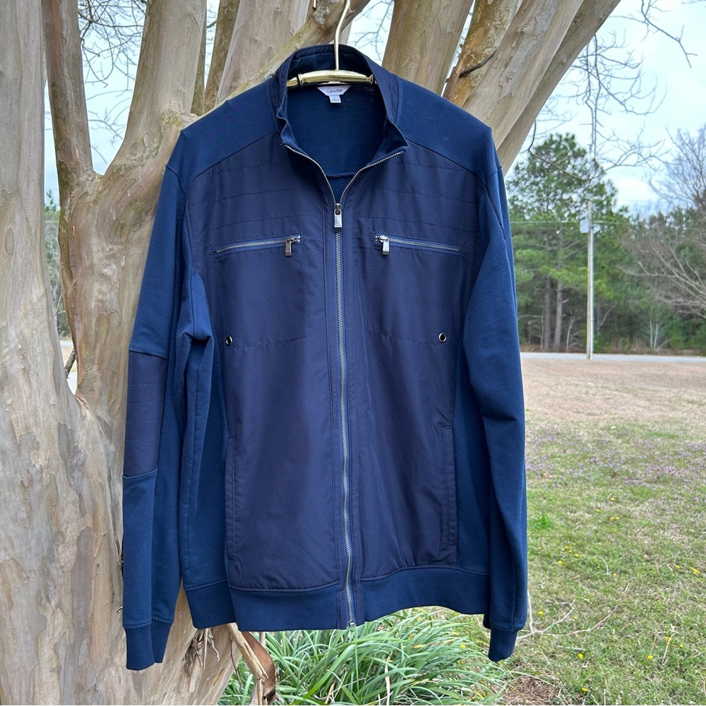 CALVIN KLEIN Full Zip Light Weight Jacket Men’s size XL